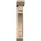 Ekena Millwork Merced Slat Smooth Bracket w/ Offset Brace, Douglas Fir, 5 1/2"W x 24"D x 32"H BKT0604X24X32MRC06SDF - alternate 4